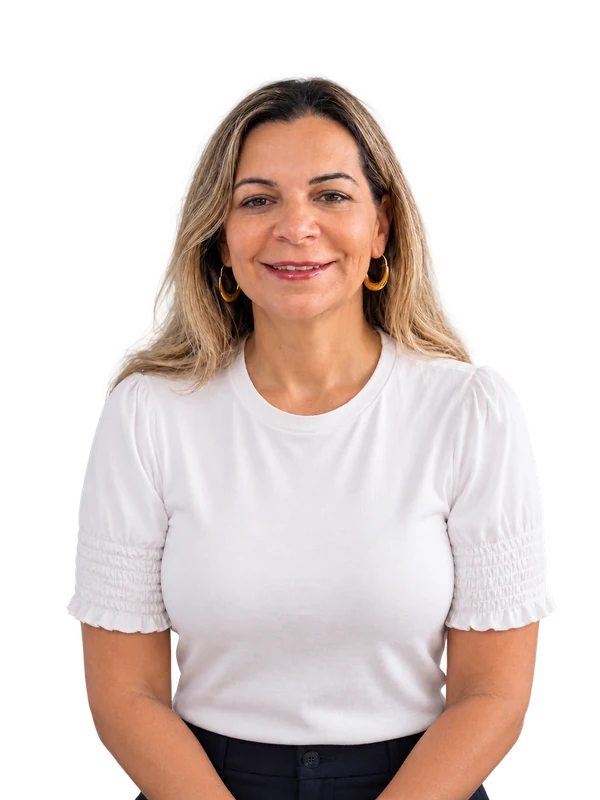 Retrato de Thaysa Araújo, psicóloga clínica